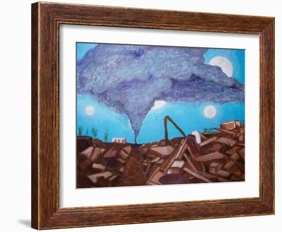 Moons Over Kansas-Cody Alice Moore-Framed Art Print