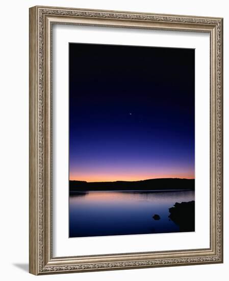 Moonscape, Lake Powell, UT-Amy And Chuck Wiley/wales-Framed Photographic Print