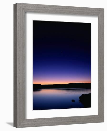 Moonscape, Lake Powell, UT-Amy And Chuck Wiley/wales-Framed Photographic Print