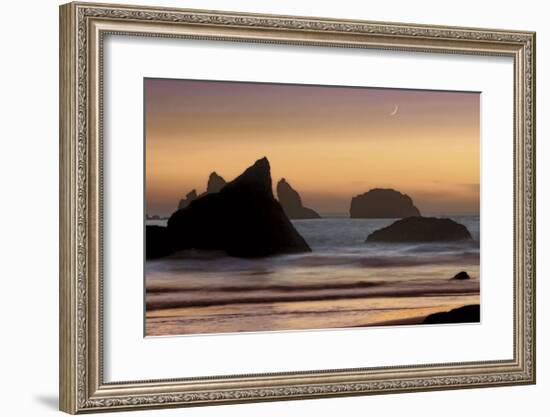 Moonset-Mike Jones-Framed Giclee Print