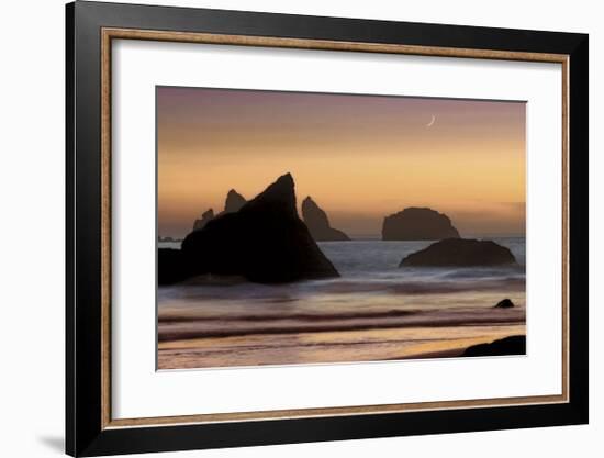 Moonset-Mike Jones-Framed Giclee Print