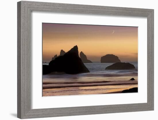 Moonset-Mike Jones-Framed Giclee Print