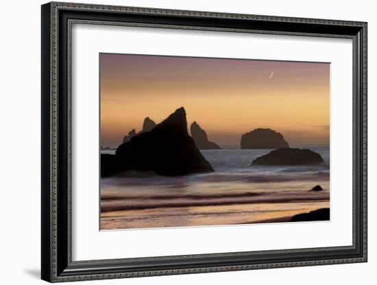 Moonset-Mike Jones-Framed Giclee Print