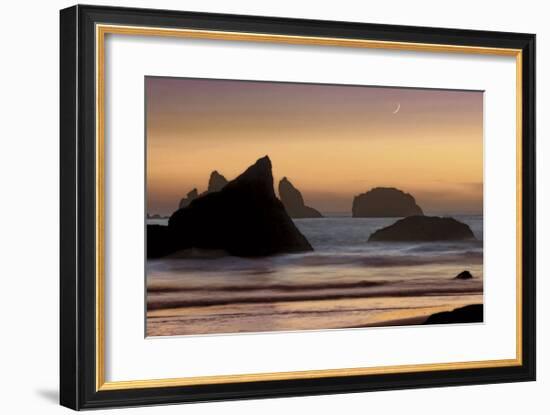 Moonset-Mike Jones-Framed Giclee Print