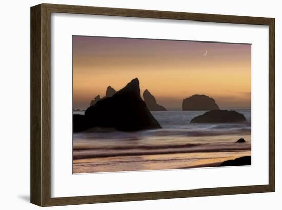 Moonset-Mike Jones-Framed Giclee Print