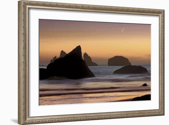 Moonset-Mike Jones-Framed Giclee Print