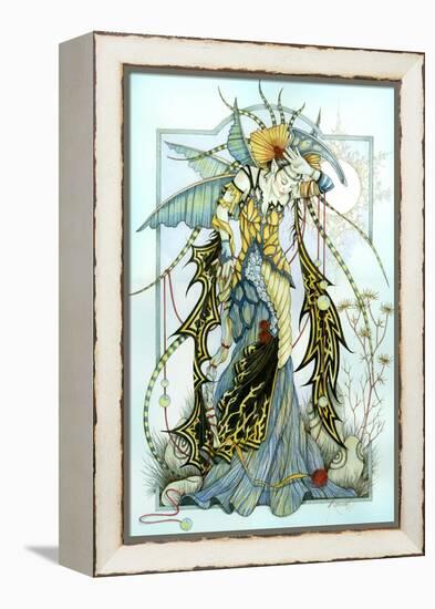 Moonstones the Enchantress-Linda Ravenscroft-Framed Premier Image Canvas