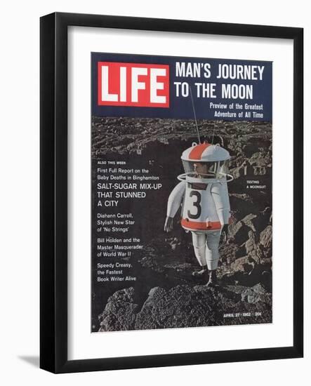 Moonsuit Being Tested, April 27, 1962-Fritz Goro-Framed Photographic Print