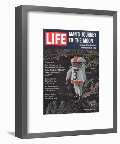 Moonsuit Being Tested, April 27, 1962-Fritz Goro-Framed Photographic Print