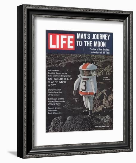 Moonsuit Being Tested, April 27, 1962-Fritz Goro-Framed Photographic Print