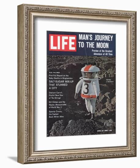 Moonsuit Being Tested, April 27, 1962-Fritz Goro-Framed Photographic Print