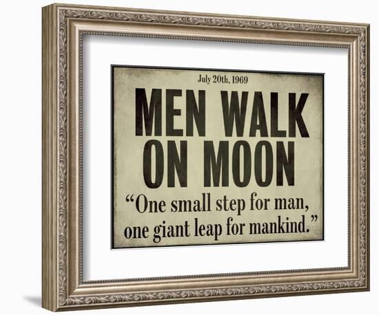 Moonwalk-null-Framed Giclee Print