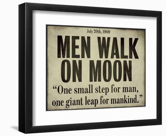 Moonwalk-null-Framed Giclee Print