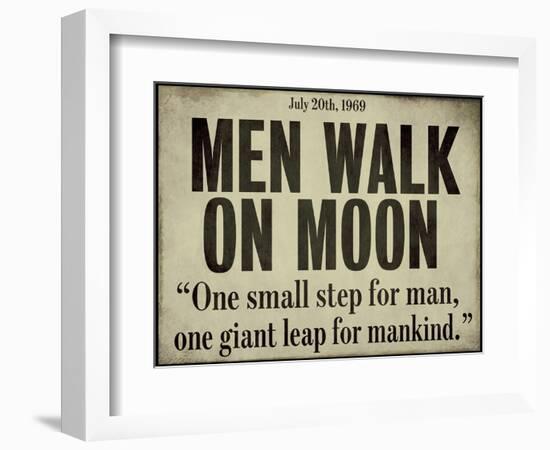 Moonwalk-null-Framed Giclee Print