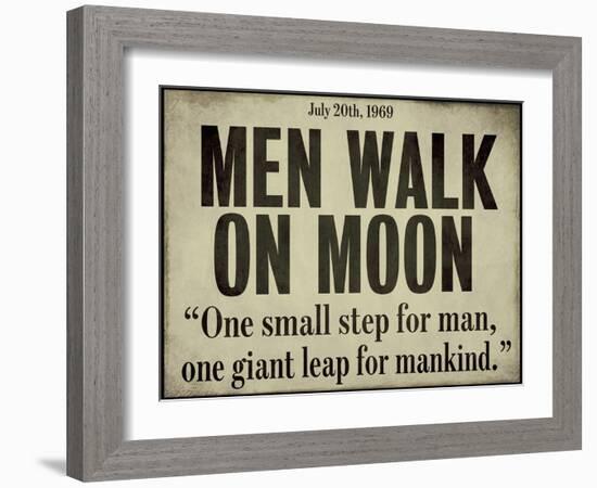 Moonwalk-null-Framed Giclee Print