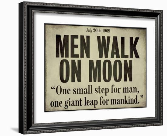 Moonwalk-null-Framed Giclee Print