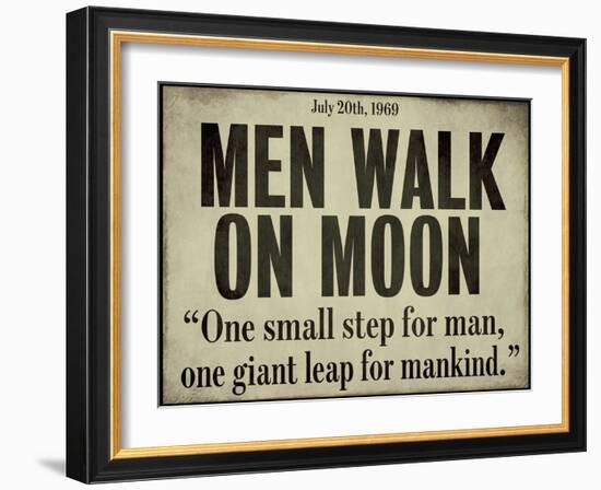 Moonwalk-null-Framed Giclee Print