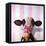 Mooo-Licious-Lucia Heffernan-Framed Stretched Canvas