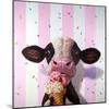 Mooo-Licious-Lucia Heffernan-Mounted Art Print