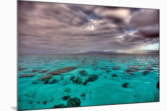 Moorea Lagoon-Nathan Secker-Mounted Giclee Print