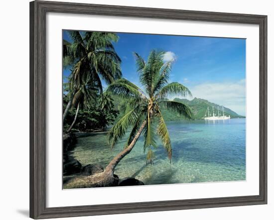 Moorea, Society Islands, French Polynesia-Peter Adams-Framed Photographic Print