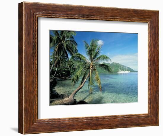 Moorea, Society Islands, French Polynesia-Peter Adams-Framed Photographic Print