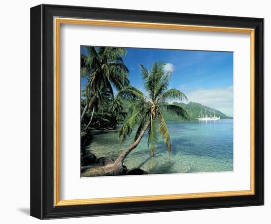 Moorea, Society Islands, French Polynesia-Peter Adams-Framed Photographic Print