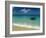 Moored Boat, Grand Anse Beach, Grenada, Caribbean-John Miller-Framed Photographic Print