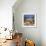 Moored Boats and Church, Positano, Campania, Itay-Roy Rainford-Framed Photographic Print displayed on a wall