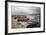 Moored Fishing Boats in Apothika Village Harbour, Greece-Nick Upton-Framed Photographic Print