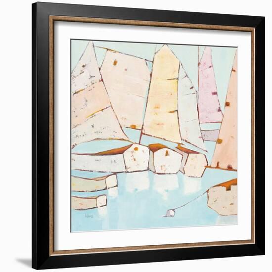 Moored-Phyllis Adams-Framed Art Print