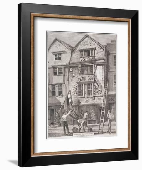 Moorfields, London, 1814-John Thomas Smith-Framed Giclee Print