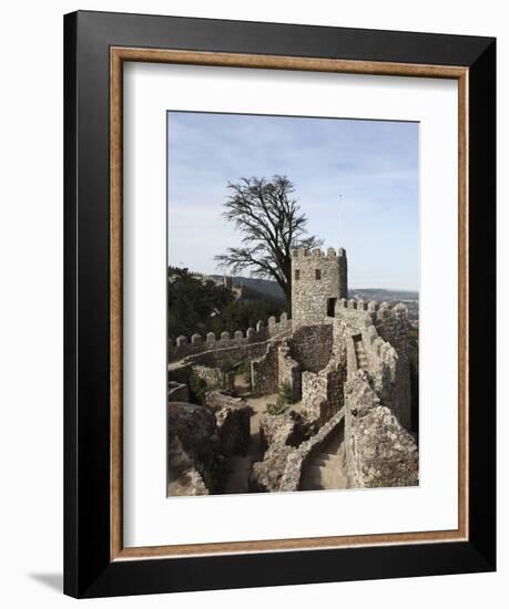 Moorish Castle (Castelo Dos Mouros) Walls and Ramparts, UNESCO World Heritage Site, Sintra, Distric-Stuart Forster-Framed Photographic Print