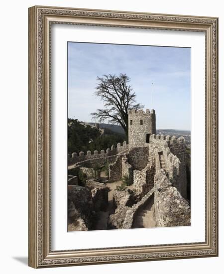 Moorish Castle (Castelo Dos Mouros) Walls and Ramparts, UNESCO World Heritage Site, Sintra, Distric-Stuart Forster-Framed Photographic Print