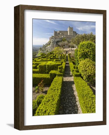 Moorish castle in Marvao, Alentejo. Portugal-Martin Zwick-Framed Photographic Print