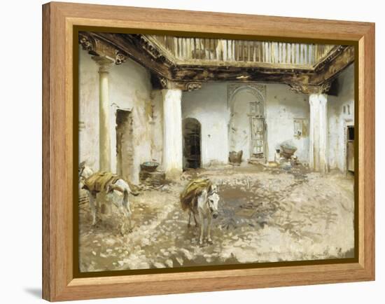 Moorish Courtyard, 1913-John Singer Sargent-Framed Premier Image Canvas