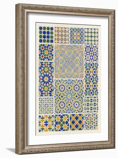 Moorish Design-Owen Jones-Framed Art Print