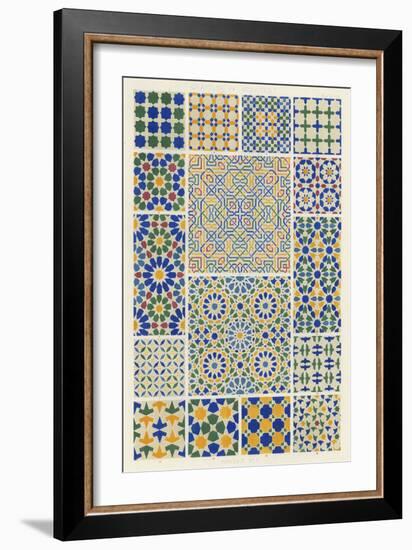 Moorish Design-Owen Jones-Framed Art Print