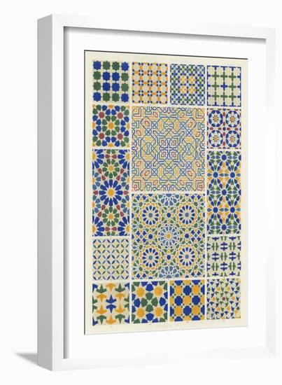 Moorish Design-Owen Jones-Framed Art Print