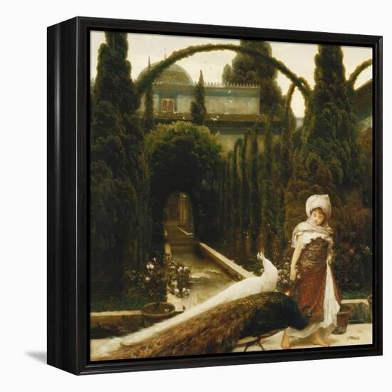 Moorish Garden; a Dream of Granada-Frederick Leighton-Framed Premier Image Canvas