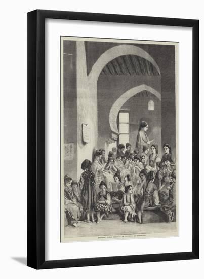 Moorish Girls' Schools in Algiers-null-Framed Giclee Print