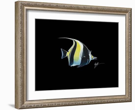 Moorish Idol-Durwood Coffey-Framed Giclee Print