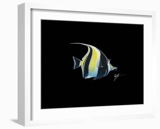 Moorish Idol-Durwood Coffey-Framed Giclee Print