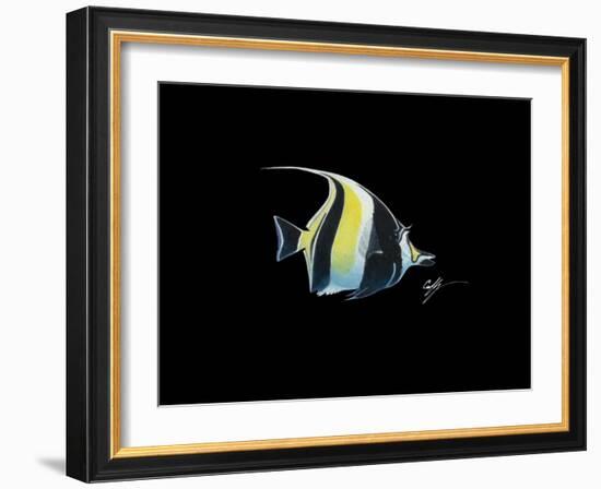 Moorish Idol-Durwood Coffey-Framed Giclee Print