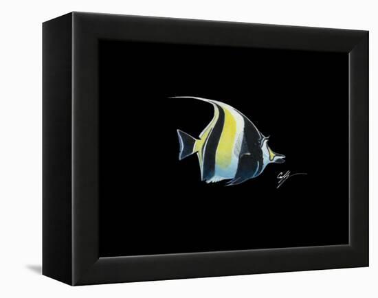 Moorish Idol-Durwood Coffey-Framed Premier Image Canvas