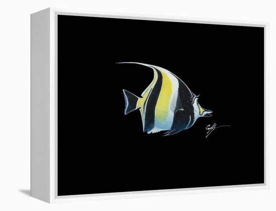 Moorish Idol-Durwood Coffey-Framed Premier Image Canvas