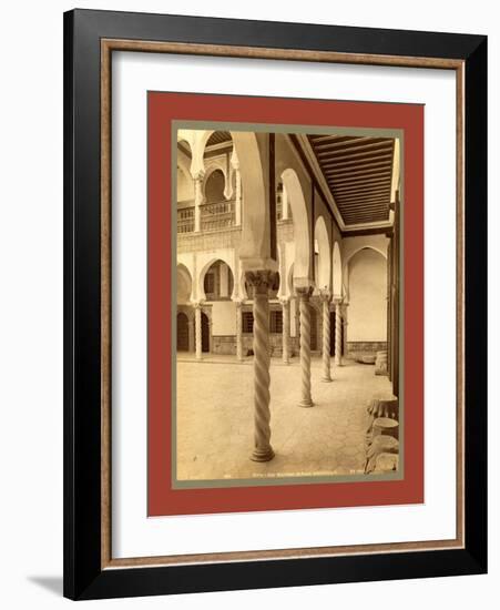 Moorish Palace, Algiers-Etienne & Louis Antonin Neurdein-Framed Giclee Print