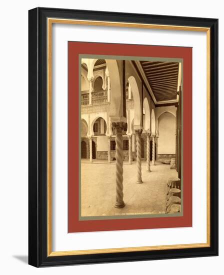 Moorish Palace, Algiers-Etienne & Louis Antonin Neurdein-Framed Giclee Print