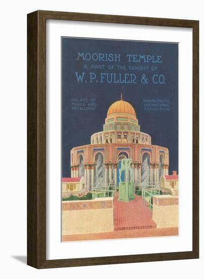 Moorish Temple, Palace of Mines and Metallurgy, Panama-Pacific Exposition-null-Framed Giclee Print