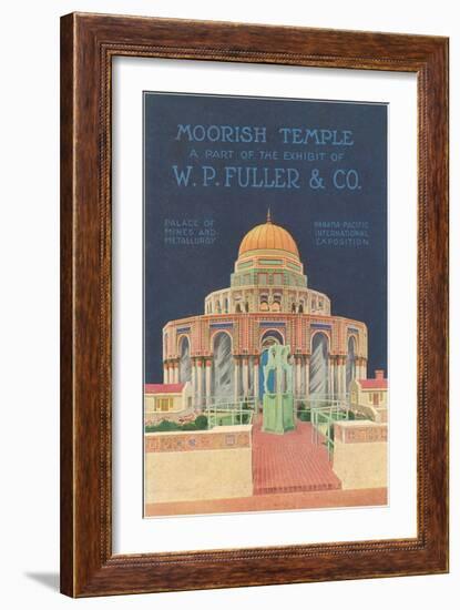 Moorish Temple, Palace of Mines and Metallurgy, Panama-Pacific Exposition-null-Framed Giclee Print